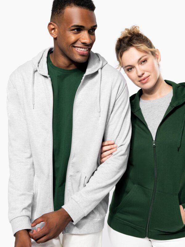 Full Zip Hooded Sweatshirt