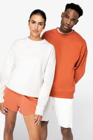 Eco-Friendly Unisex Oversize Round Neck Sweatshirt