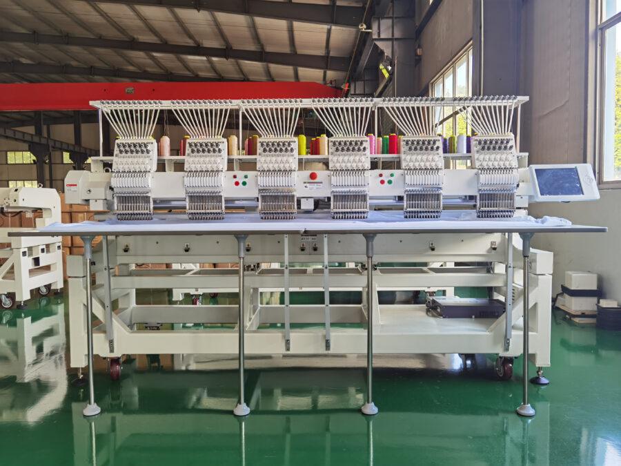 6-head embroidery machine