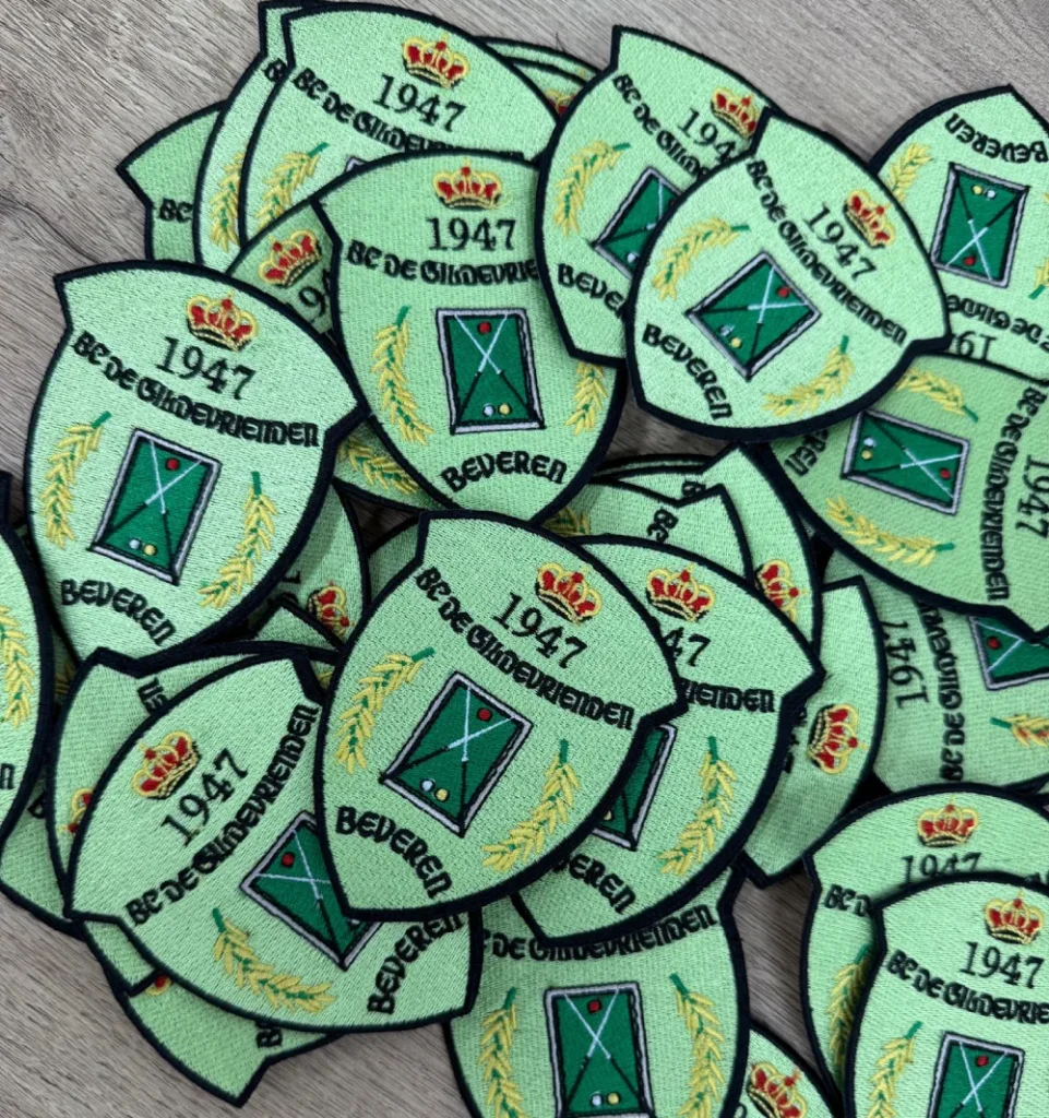 Borduurservice België borduren patch Badges