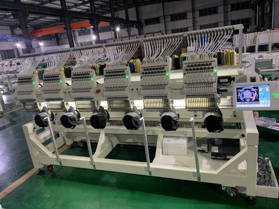 6-head embroidery machine