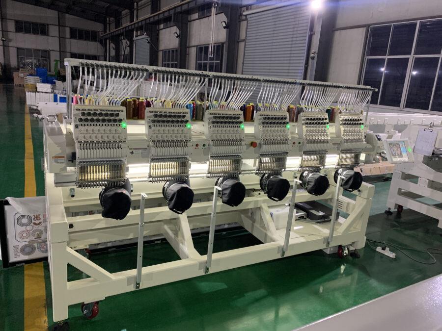 6-head embroidery machine