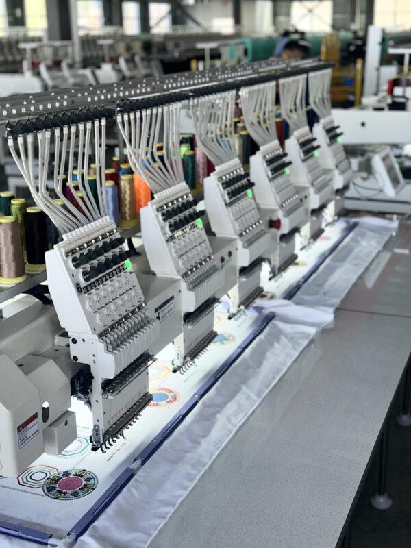 6-head embroidery machine