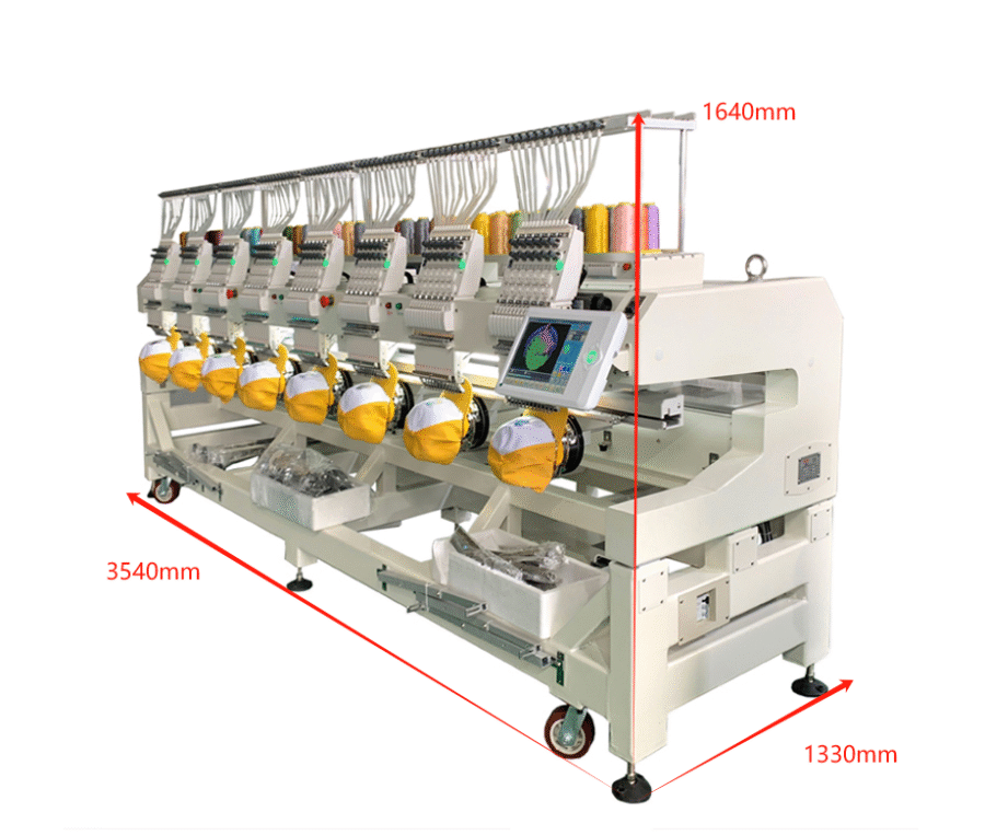 12-kops borduurmachine