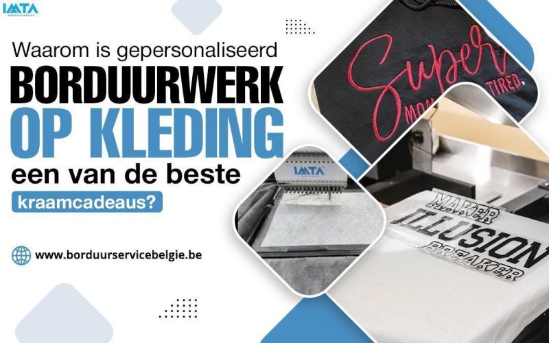 Waarom is gepersonaliseerd borduurwerk op kleding een van de beste kraamcadeaus?